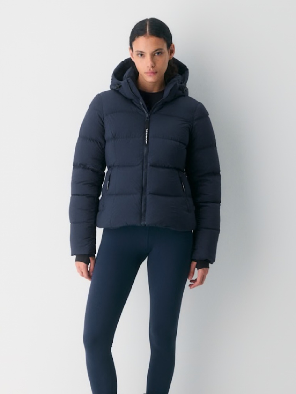 Aritzia Super Puff Black XL CliMATTE OG Length Down Jacket
